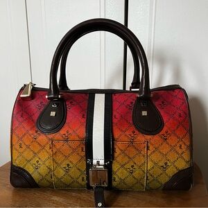 LAMB Gwen Stefani Rasta Ombré Mandeville Bag Y2K